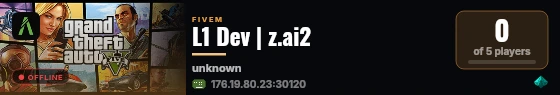 L1 Dev | z.ai2 live status badge