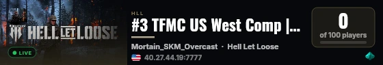 #3 TFMC US West Comp | discord.gg/tfmcoce live status badge