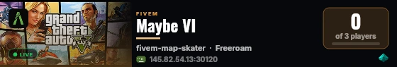 Maybe VI live status badge