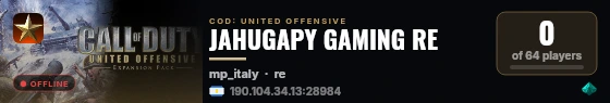 JAHUGAPY GAMING RE live status badge