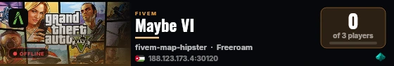 Maybe VI live status badge