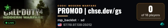 PROMOD | chse.dev/gs live status badge