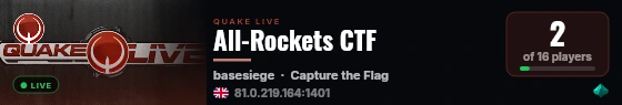 All-Rockets CTF live status badge