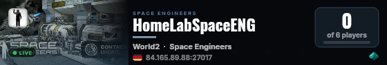 HomeLabSpaceENG live status badge