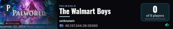 The Walmart Boys live status badge