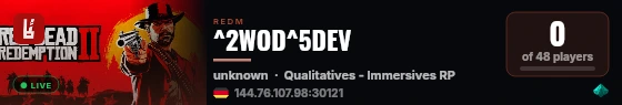^2WOD^5DEV live status badge