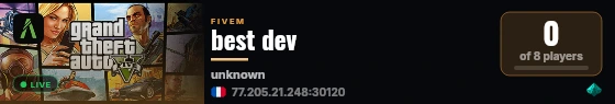 best dev live status badge
