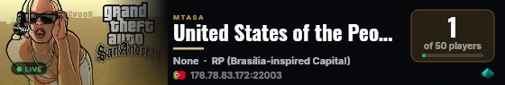 United States of the People live status badge