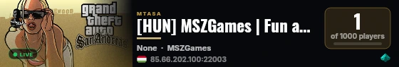 [HUN] MSZGames | Fun and More | mszgames.hu @2025 live status badge
