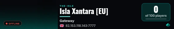 Isla Xantara [EU] live status badge