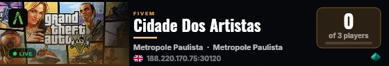 Metropole Paulista live status badge