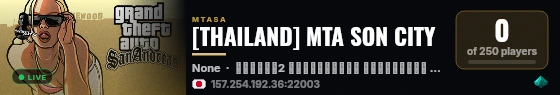 [THAILAND] MTA SON CITY live status badge