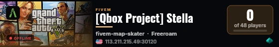 [Qbox Project] Stella live status badge