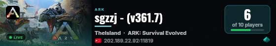 sgzzj - (v361.7) live status badge