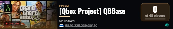 [Qbox Project] QBBase live status badge