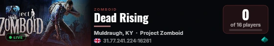 Dead Rising live status badge