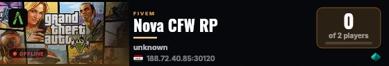 Nova CFW RP live status badge