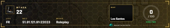 HUD badge preview