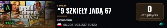 ^9 SZKIEŁY JADĄ 67 live status badge