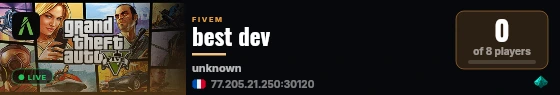 best dev live status badge