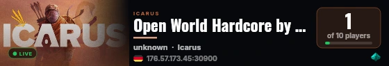 Open World Hardcore by RoBln76 live status badge