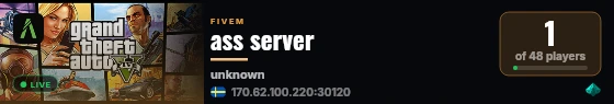 ass server live status badge