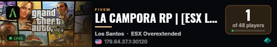 LA CAMPORA RP | [ESX Legacy] live status badge