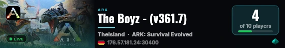 The Boyz - (v361.7) live status badge