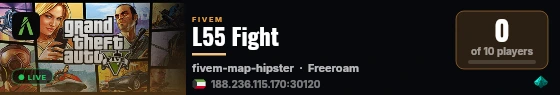 L55 Fight live status badge