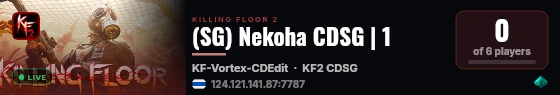 (SG) Nekoha CDSG | 1 live status badge