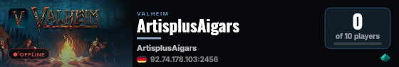 ArtisplusAigars live status badge