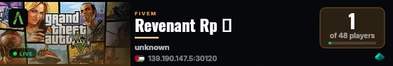 Revenant Rp ッ live status badge