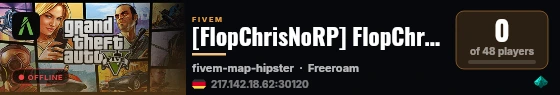 [FlopChrisNoRP] FlopChrisNotRP live status badge