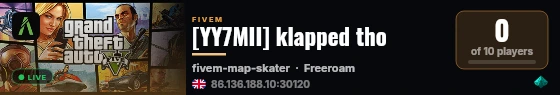 [YY7MII] klapped tho live status badge