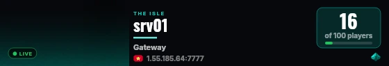 srv01 live status badge