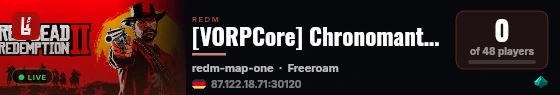 [VORPCore] Chronomant Develop live status badge