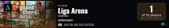 Liga Arena live status badge
