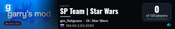 SP Team | Star Wars live status badge