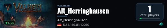 Alt_Herringhausen live status badge