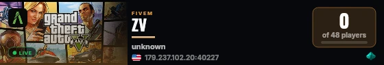 ZV live status badge