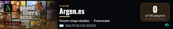 Argen.es live status badge