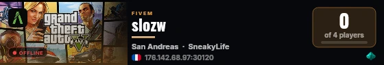 slozw live status badge