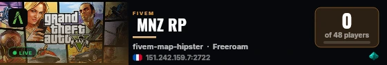  MNZ RP live status badge