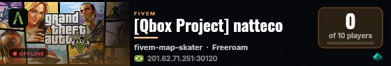 [Qbox Project] natteco live status badge