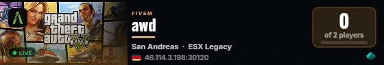 awd live status badge