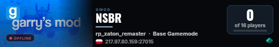 NSBR live status badge