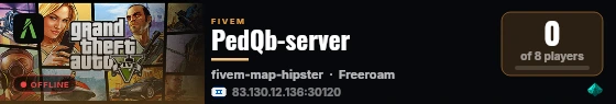 PedQb-server live status badge