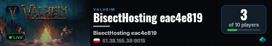 BisectHosting eac4e819 live status badge