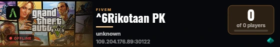 ^6Rikotaan PK live status badge