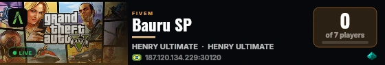 Bauru SP live status badge